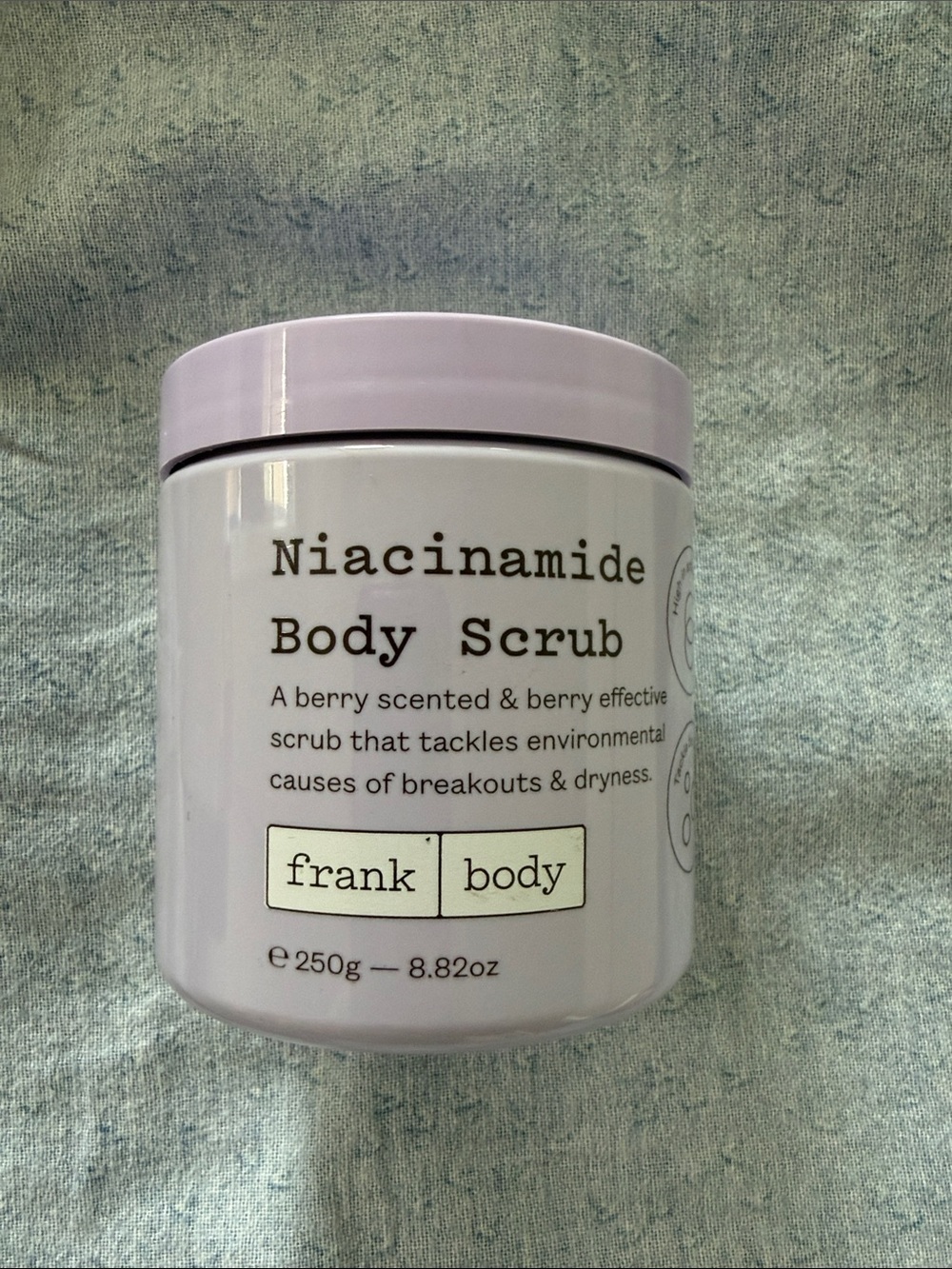 Frank Body Niacinamide Body Scrub - Lavender